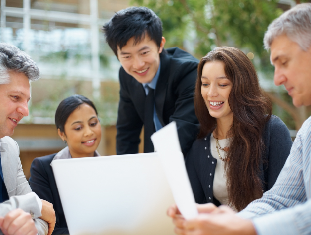 diverse_legal_team Automated legal diversity analytics: A diverse group of people of different genders, ethnicities, and abilities