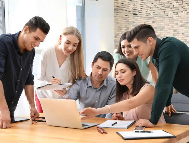 In-house legal team collaborating using legal technology tools for efficiency and compliance