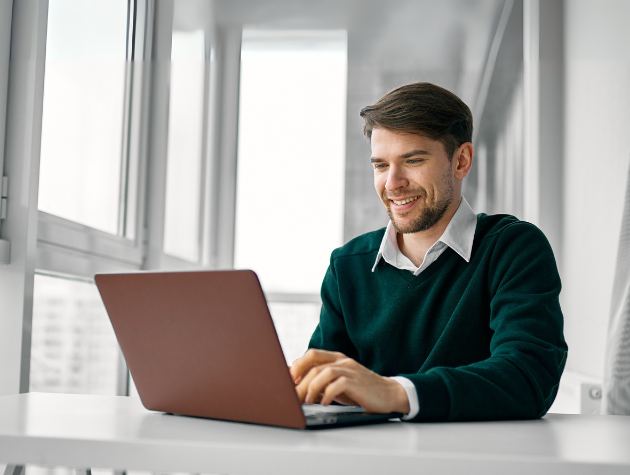 A lawyer planning an in-house legal career strategy with a career roadmap on a desk